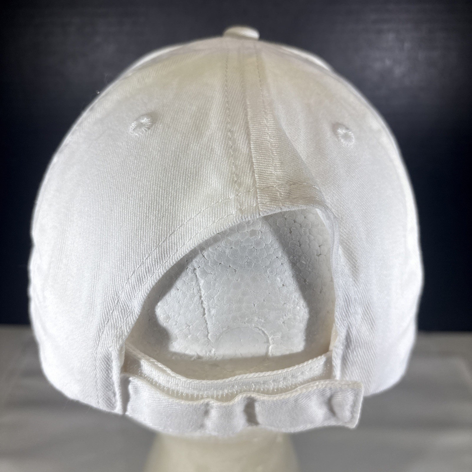 Tool Pushers Supply White Strapback Baseball Hat … - image 5