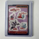 Gengar Pokemon Sealdass Card PSYCHIC Ghost #3 Bandai Pocket Monsters 1997