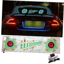 Sound Music Activate Sensor Car Auto Sticker Led Light 90x25 Cm Trumpet