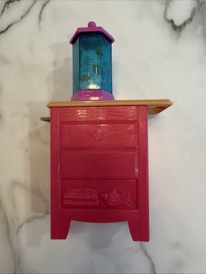 Barbie Dreamhouse 2015 Vanity w/ Fish Tank Lights Sounds Battery Operated
