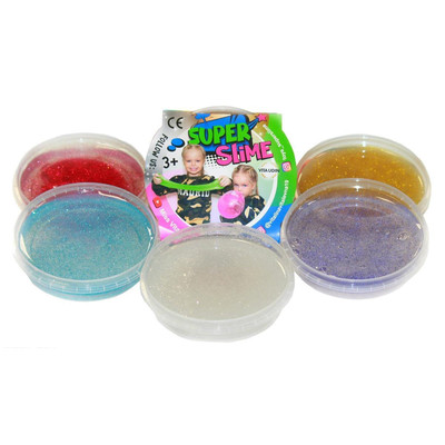 NEU Super Slime 160g Glitzer Schleim Glitter diy Fluffy Glibber Floam ab 3 Jahre
