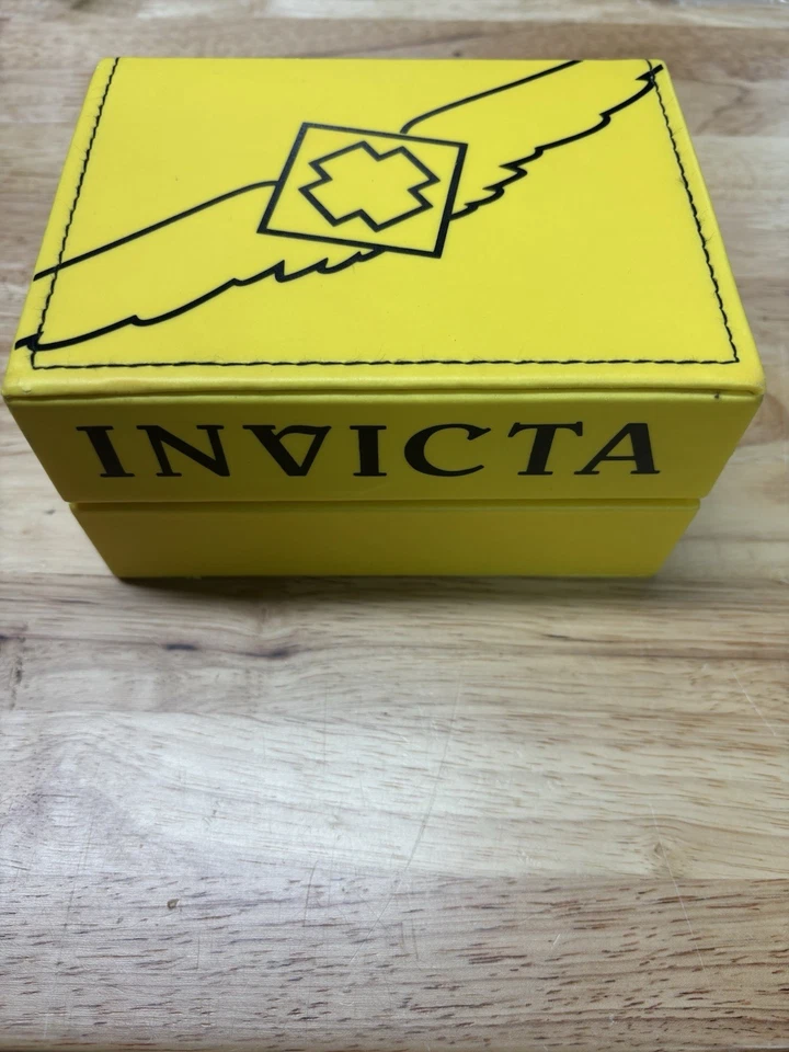 Reloj cronógrafo INVICTA LUPAH para hombre #2221 cuarzo suizo cara de cobre excelente Foto 3 de 4