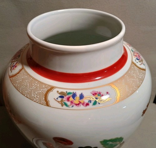 15.5" Mottahedeh Vista Alegre Ginger Jar Urn Nelson Rockefeller Collection - Picture 8 of 15