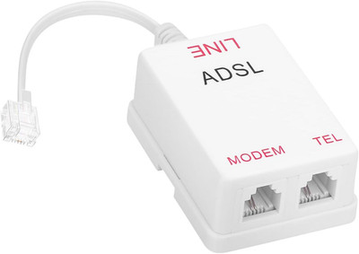 Uvital DSL Filter Splitter for Landline Phone, ADSL Splitter Filter, DSL Filter