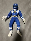 Vintage Kid Dimension Rare Blue Power Ranger Plush Doll Toy Adjustable Arms 12’