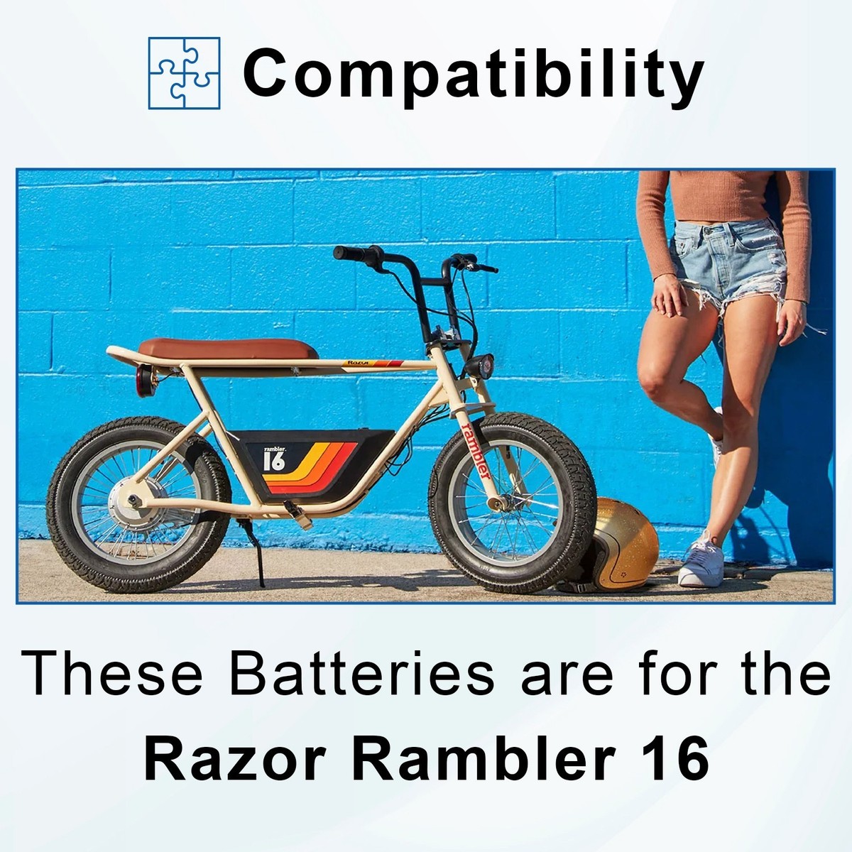 Premium 36 Volt 7 Ah Battery Pack for the Razor Rambler 16 Bike | eBay