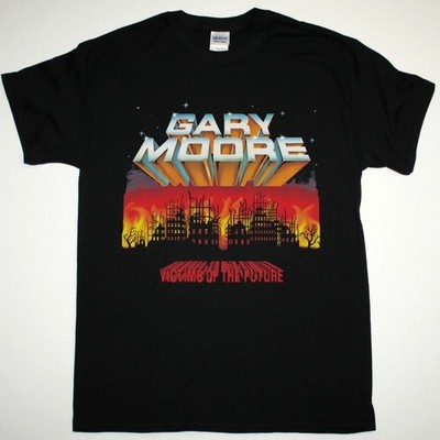 GARY MOORE VICTIMS OF THE FUTURE Black Cotton Shirt S-5XL CL67