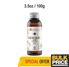 Glycolic Acid AHA Peel High-Strength Natural Exfoliant Renew Glowing Skin 100gr