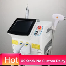 2 in1 Picosecond Diode Laser Tattoo & Hair Removal Beauty Machine 808/755/1064nm