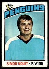 1976-77 Topps #64 Simon Nolet Pittsburgh Penguins