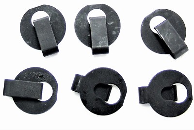 GM Truck Throttle Cable Clips- Fits 1/4'' Rod with 5/32'' Groove- 6 clips- #013