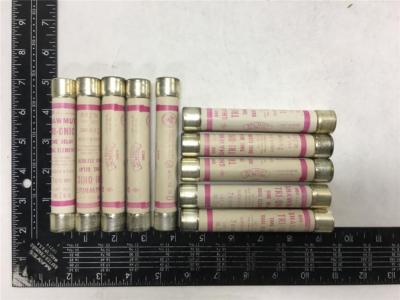 (Lot of 6) Shawmut/ Tri-onic TRS 2 8/10 Class K-5 Fuse 2-8/10A 600VAC or Less