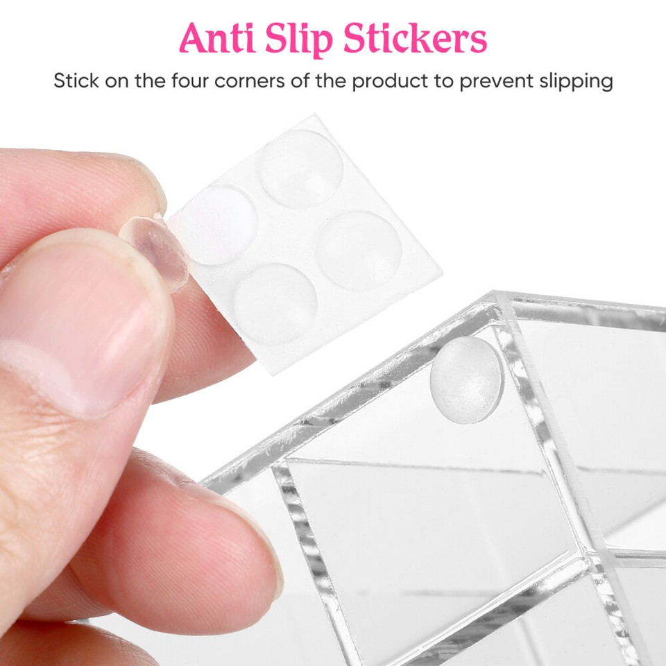 Cosmetic Lipstick Storage Display Rack Holder Acrylic Organizer eBay