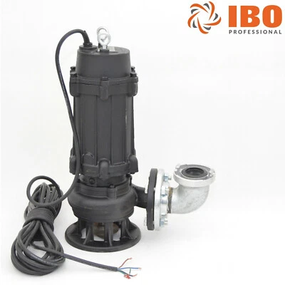 IBO / DAMBAT Fäkalienpumpe 400V Schmutzwasserpumpe 400L/min Fördermenge: 24000l/h 400 l/min