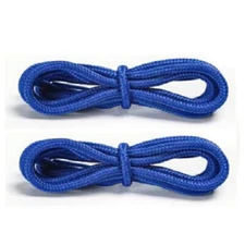 Sapphire Blue Heavy Duty Thick Replacement Round Rope Boot Sneakers Shoe Laces