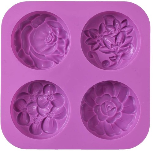 1 Pièce Série Plateau Carré De Glace En Silicone, Moules À Savon Au