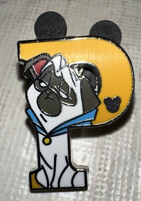 DISNEY CHARACTER ALPHABET Trading Pin - ''P'' is for PERCY from POCAHONTAS