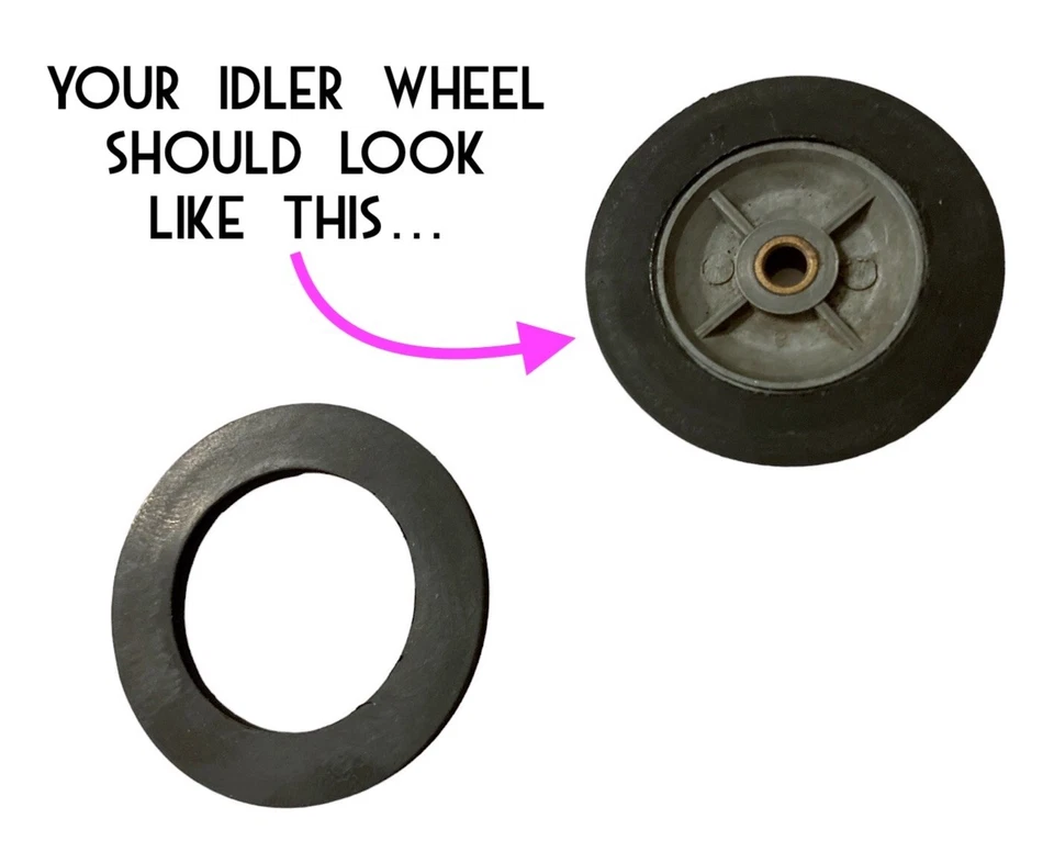 IDLER TYRE for Repair of BSR / Monarch Turntable Idler Wheel A101623 A102415 - image 3 of 3