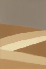 Large Abstract Painting 2x3' Earthtone 7 Geometric Demrin Fine Art Original NEW