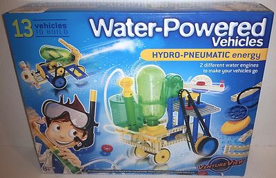 VENTURE VIEW Water-Powered Vehicles HYDRO-PNEUMATIC energy toy (NEW IN BOX!)