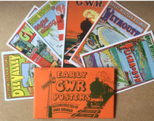 DALKEITH 6x Publicity Postcards More Early GWR Railway Posters Set S37