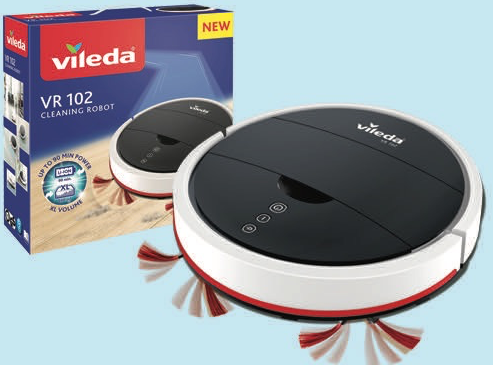 ROBOT CATTURAPOLVERE ASPIRAPOLVERE VILEDA VR102 | eBay