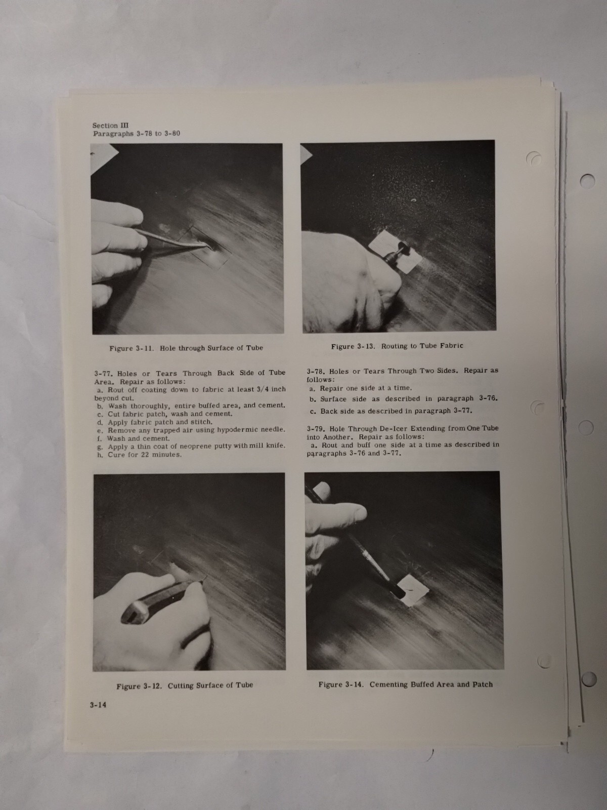 B. F Goodrich High Pressure Pneumatic De-Icers Maintenance Instructions-Original