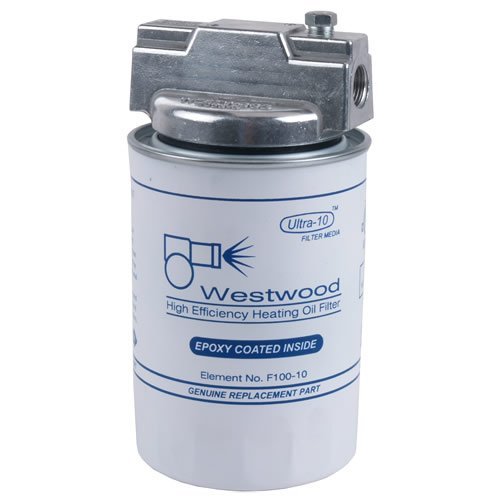 Westwood F100 Complete Ultra-10&trade; Spin-On Fuel Oil Filter 17 gph 3/8 NPT