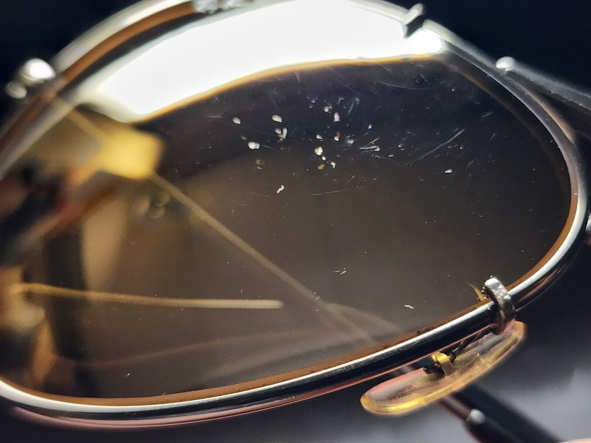Vintage B&L Ray Ban Bausch & Lomb 62mm RB50 The General Black