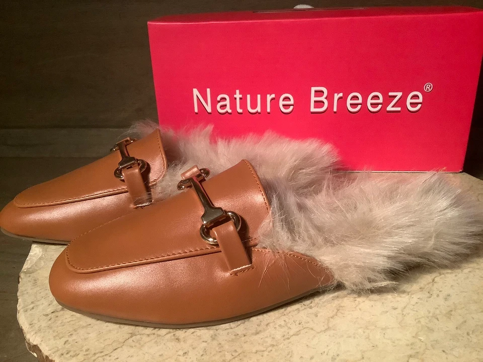 Zapatos para mujer Nature Breeze: mocasines informales sin cordones bronceados TALLA 6 USADOS EN EXCELENTE ESTADO  Foto 3 de 4