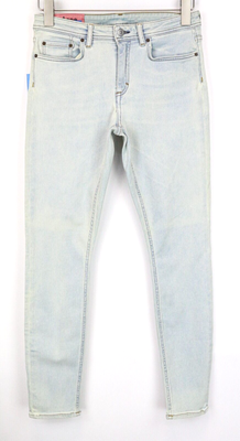 Acne Studios Climb Donna Jeans W29/L32 Slim Lavato 5-Pocket Cotone