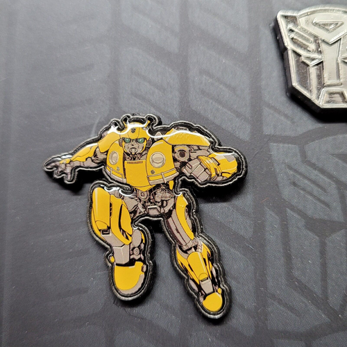 Transformers Bumblebee 3 Pin Set Loot Crate Exclusive VW Beetle Boombox 2018 NEW - Picture 5 of 10