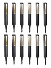 LEONLITE 12-Pack Low Voltage Landscape Lights - Cool Light 