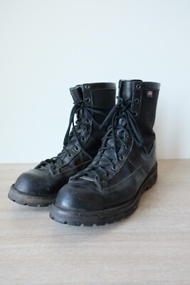 USA MADE Mens Danner Acadia boots Black Leather 13 D Gore-Tex Work