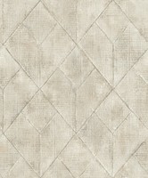 Vliestapete Nomad Grandeco Grau Beige Glitzer Fliesen Muster A47507 (4,68€/1Qm)
