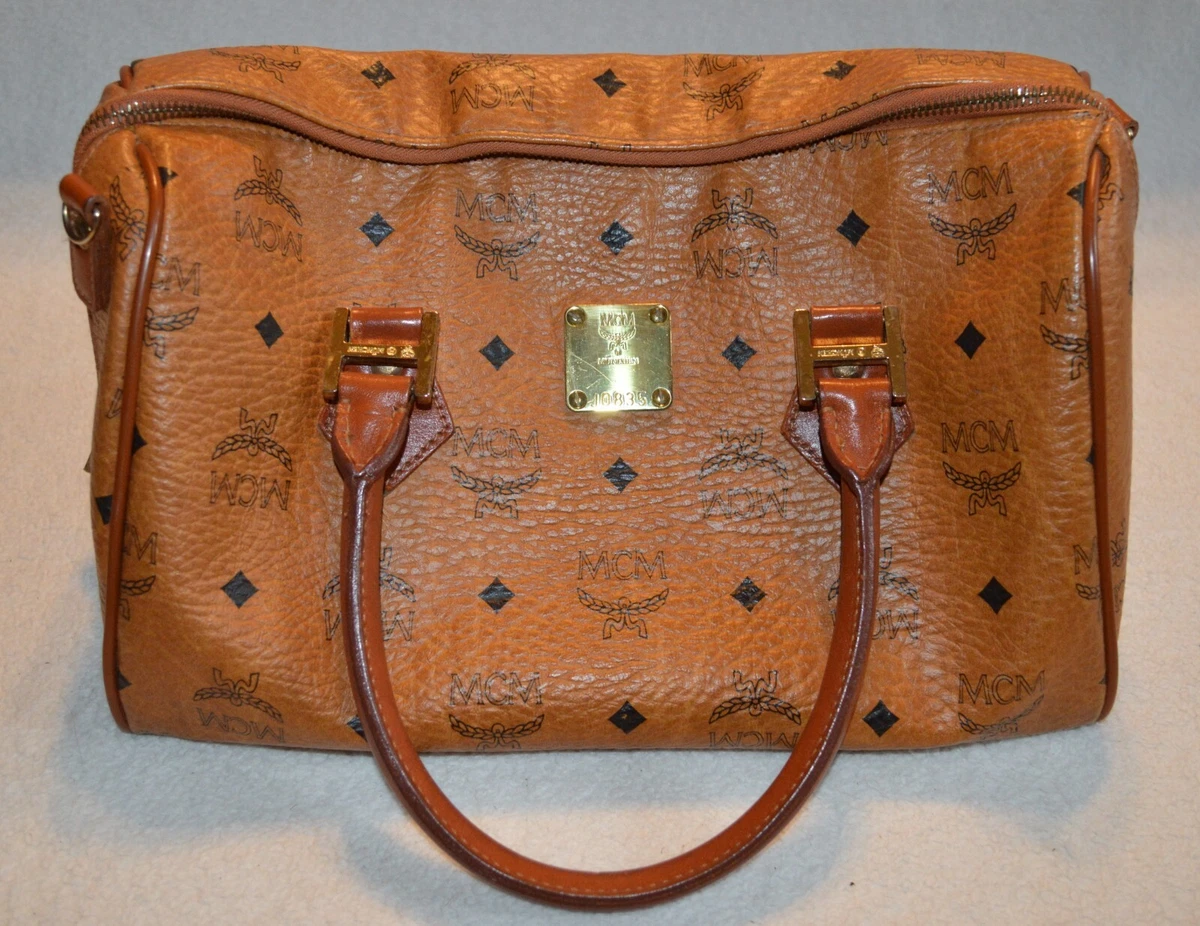 Authentic MCM bag with long strap - ecay