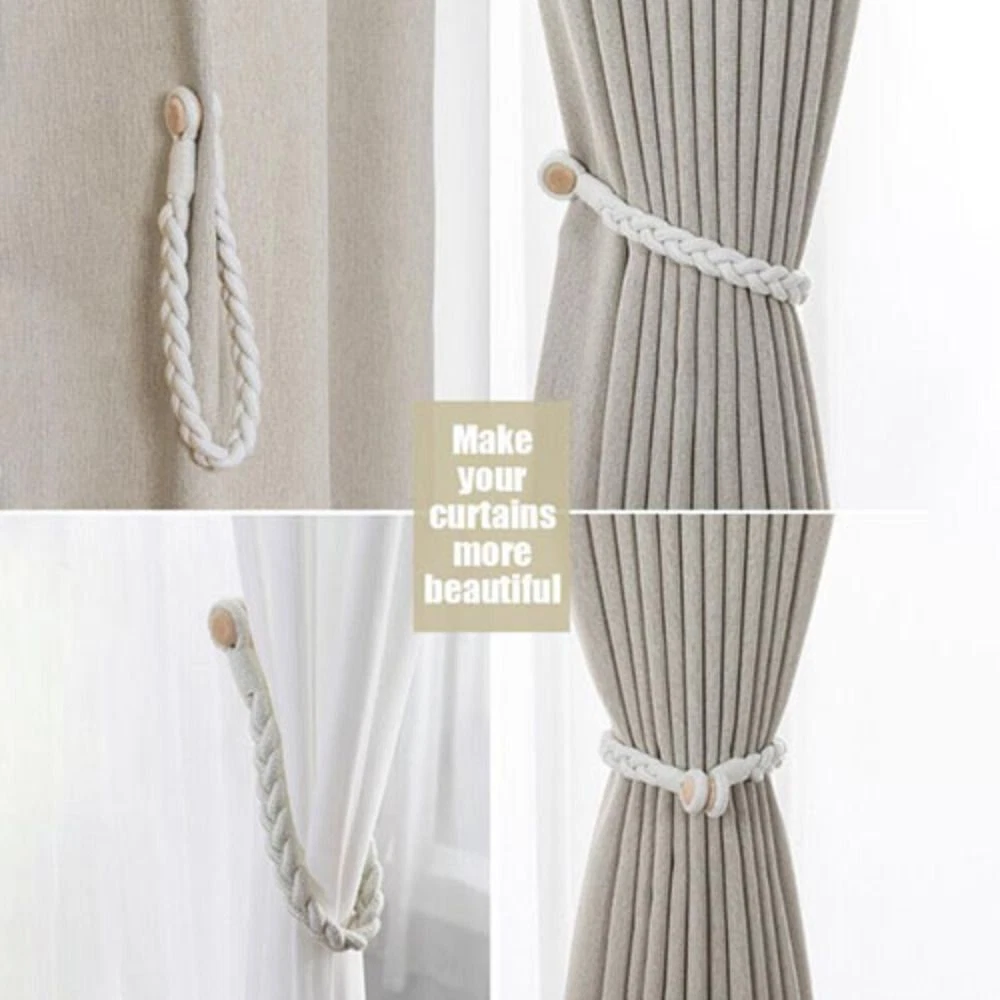 Magnetic curtain sale tie backs