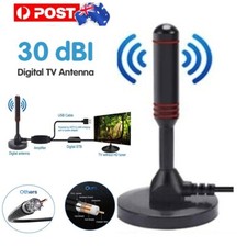 AU HD TV Antenna Portable Digital For Freeview Caravan Indoor Indoor 300 Mile