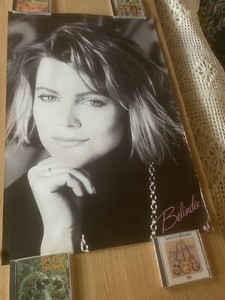 Belinda Carlisle 1986 Debut Promo Poster  The Go-Go’s