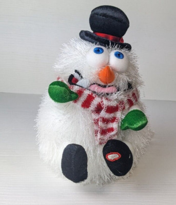Gemmy Animated Plush Merry Monster Snowman Funny Deck The Halls NOT WORKING