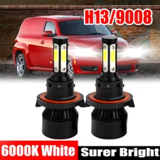 For Chevy HHR 2006-2011 - 2X 6000K White 9008 LED Headlight Kit Hi/Lo Bulbs