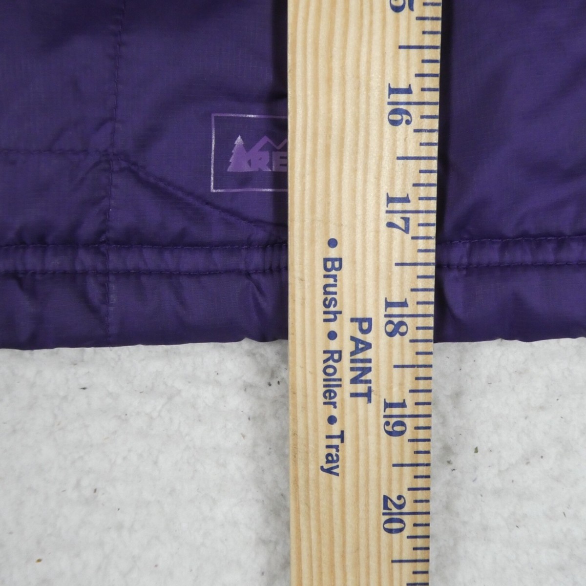 REI Jacket Girls Size XS (6-7) Purple Full Zip w Zipper