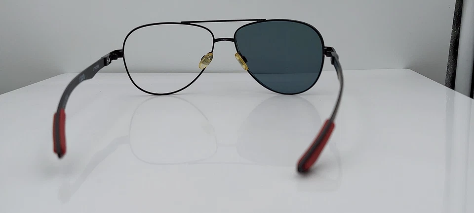 Очки солнцезащитные Izod IZ768 черные Pilot металлические только оправы - Изображение 3 из 4