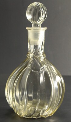 = Ea. 20th C 4711 BLAU-GOLD DOPPELT Eau De Cologne Belle Epoque Glass Bottle 450