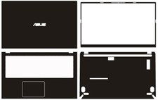 Carbon Vinyl Laptop Sticker Skin Decal Guard Cover for ASUS vivobook15 X515 15"