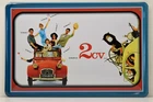LA LIBERTÉ METAL PLATE IN CITROEN 2CV