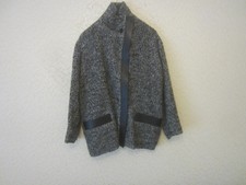 Iro Chayton Wool-blend Leather Trimmed Women's Coat