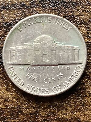 1978 D Jefferson Nickel Filled In Mint Mark RPM DDO Actual Coin