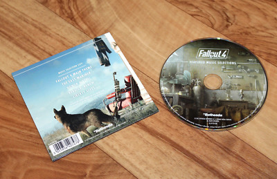 Fallout 4 promo Soundtrack CD Featured Music Selections