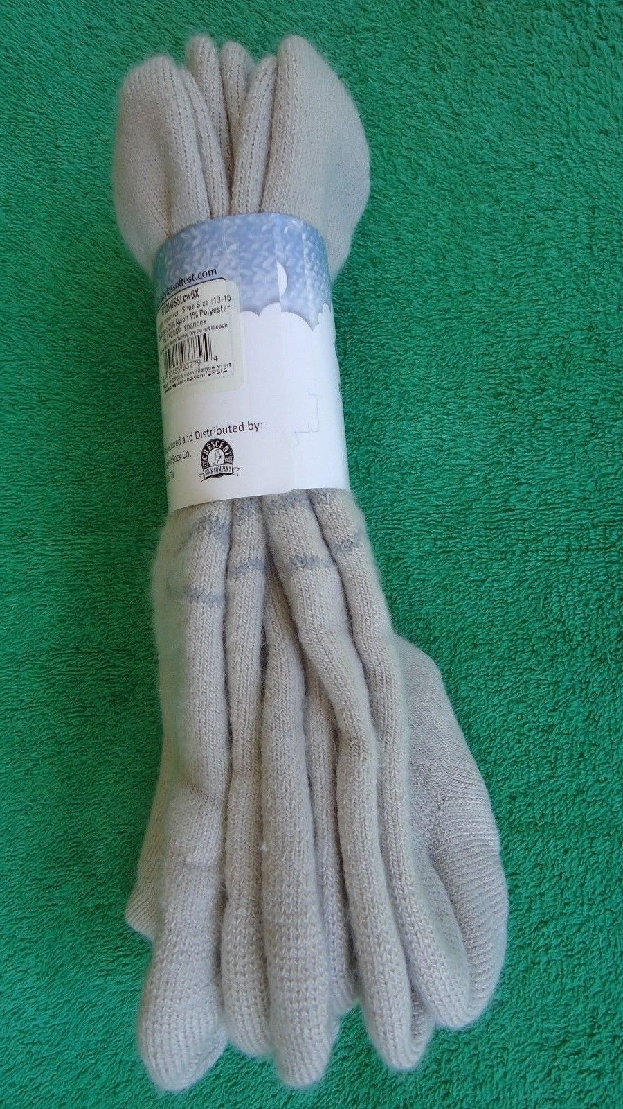 World's Softest Socks 3 Pair Low Cut Beige, Men's XL Sock Size1316 eBay